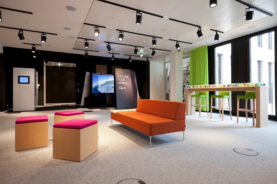Um das produktive Büro zu ermöglichen, sollten Unternehmen auch Ruhezonen für ihre Mitarbeiter schaffen. (Foto: t3n.de)