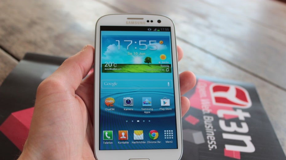 20. Samsungs Galaxy S3 (oder Galaxy SIII)  ging 60 Millionen Mal über die Ladentheke. (Foto: t3n.de)