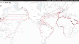 Interaktive Weltkarte aller Internet-Unterseekabel