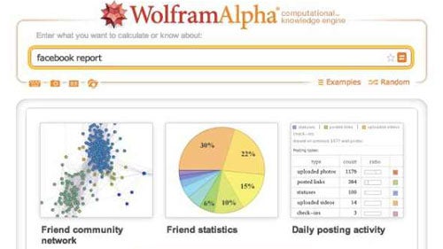 Facebook Profilanalyse: Wolfram Alpha zeigt, was Facebook über uns weiß