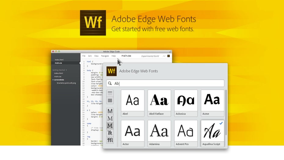 Über 500 kostenlose Schriftarten: Adobe öffnet Fonts-Bibliothek