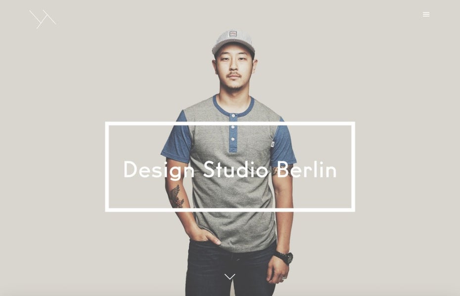 Das Berliner Designstudio „Broken Twill“ setzt ebenfalls auf Parallax Scrolling.