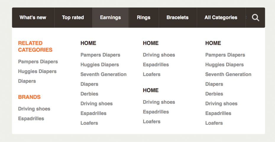 CSS3 Dropdown Menu