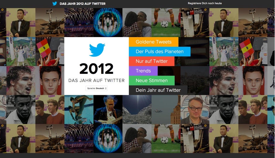 2012 auf Twitter