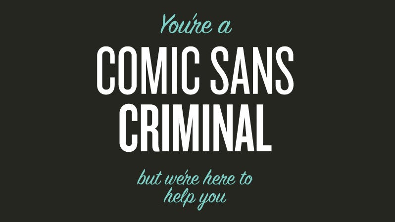 25 freie Fonts, die der Comic Sans den Kampf ansagen 25 freie Fonts, die der Comic Sans den Kampf ansagen