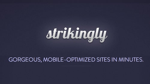 Strikingly: Schicke und einfache Webseiten mit wenigen Klicks erstellen