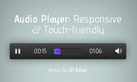 Responsive Design: Touchfreundlicher Audio-Player für jQuery