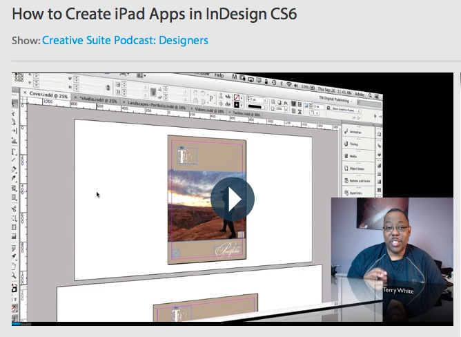 tutorials app-entwicklung ios indesign