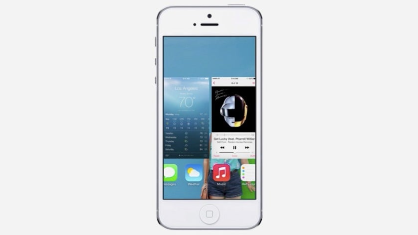 iOS 7 bringt mehr Multitasking auf iDevices (Bild: Apple)