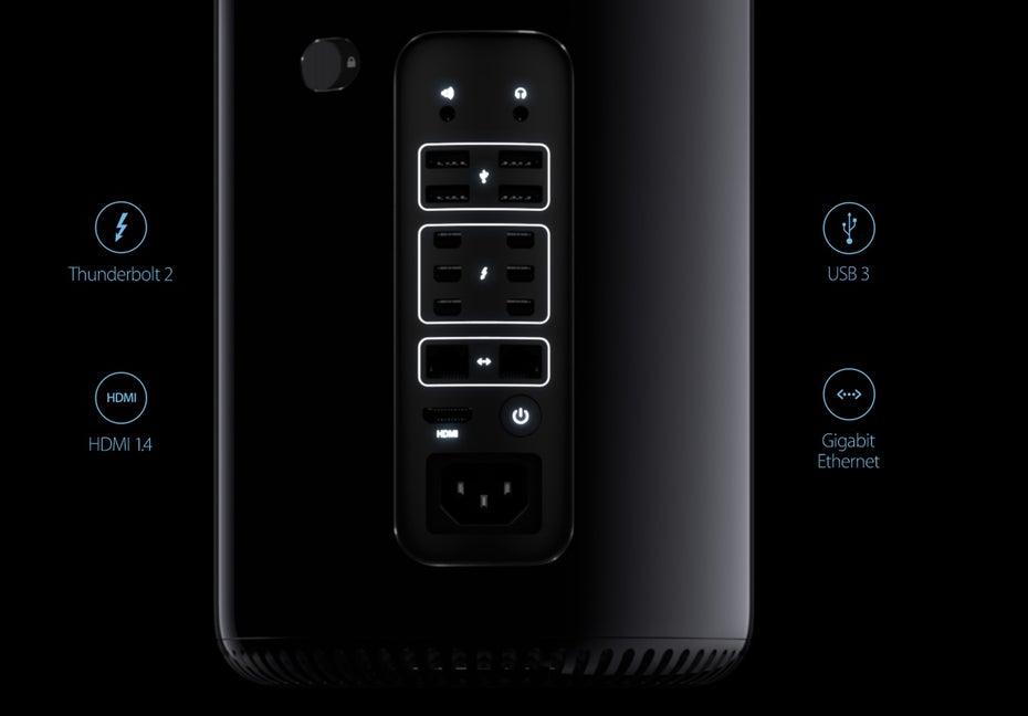 Mac Pro: Das Design bleibt Geschmacksache. (Bild: Apple)