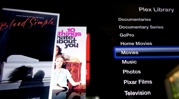 PlexConnect gaukelt der Trailer-Funktion des Apple TV etwas vor und liefert die Inhalte der Plex-Bibliothek aus. (Bildquelle: )
