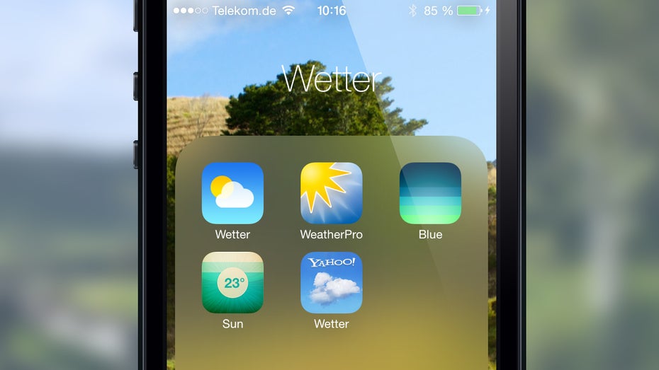 Die besten Alternativen zur neuen Wetter-App von iOS 7