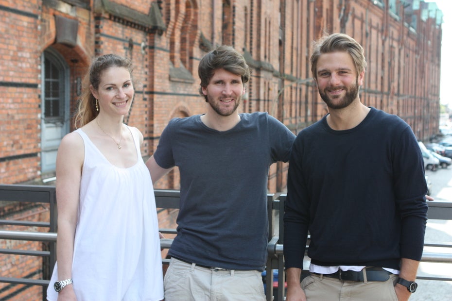 Das Team des Startup easyPEP: vl.