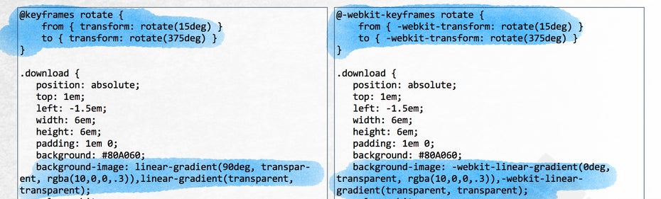 safari browser prefix css