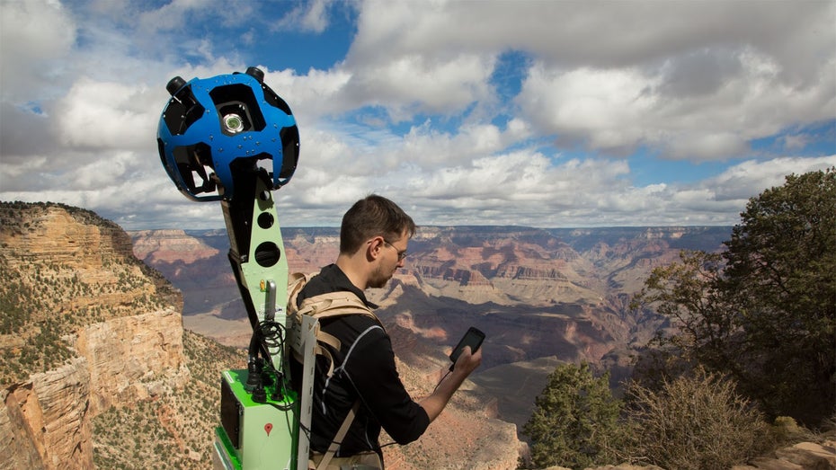 Street View Trekker: Google verleiht Kamera-Rucksäcke für Street View