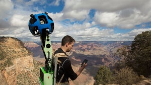 Street View Trekker: Google verleiht Kamera-Rucksäcke für Street View
