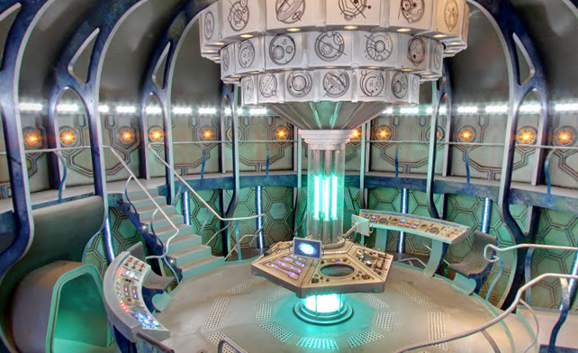 Im Google Easteregg: Das Innere der TARDIS. (Quelle: StreetView)