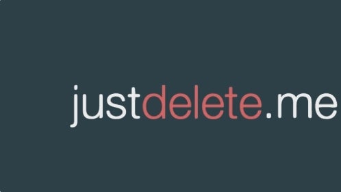 Justdelete.me hilft euch beim Löschen von Onlinekonten Justdelete.me hilft euch beim Löschen von Onlinekonten