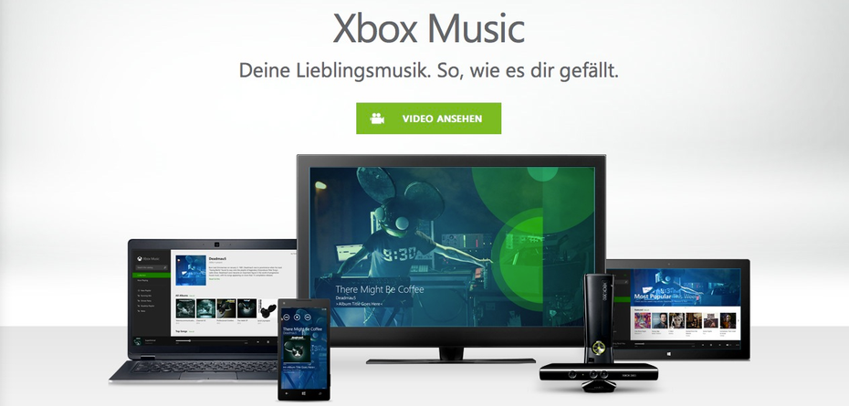 musikstreaming-dienste xbox music