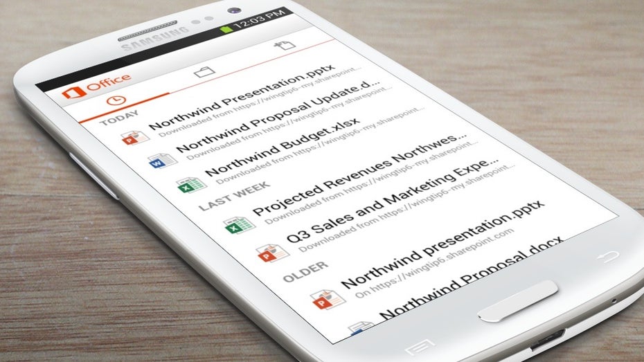 Microsoft Office: Jetzt auch als Android-App verfügbar