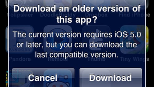 iOS: Apple erlaubt jetzt auch die Installation älterer App-Versionen iOS: Apple erlaubt jetzt auch die Installation älterer App-Versionen