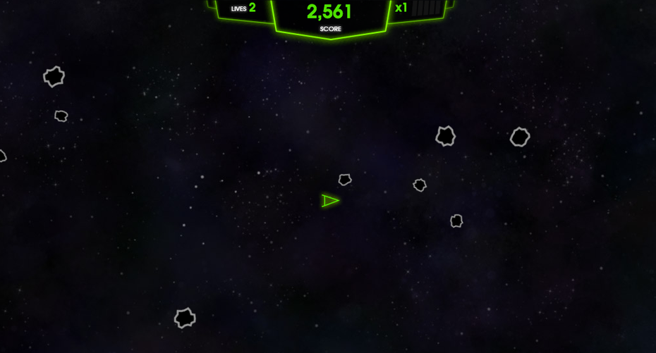 Retro-Game: Asteroids