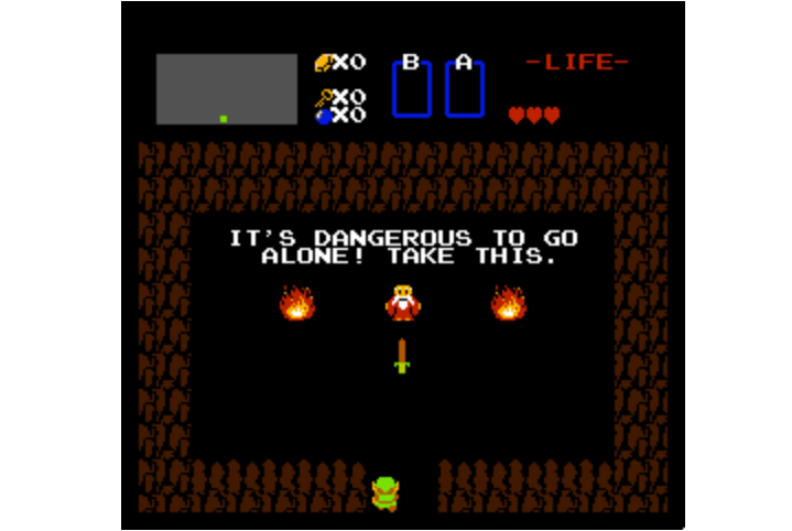 Retro-Game: The Legend of Zelda
