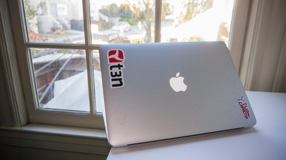 Mein Laptop ist mein digitales Zelt. (Foto: Moritz Stückler)