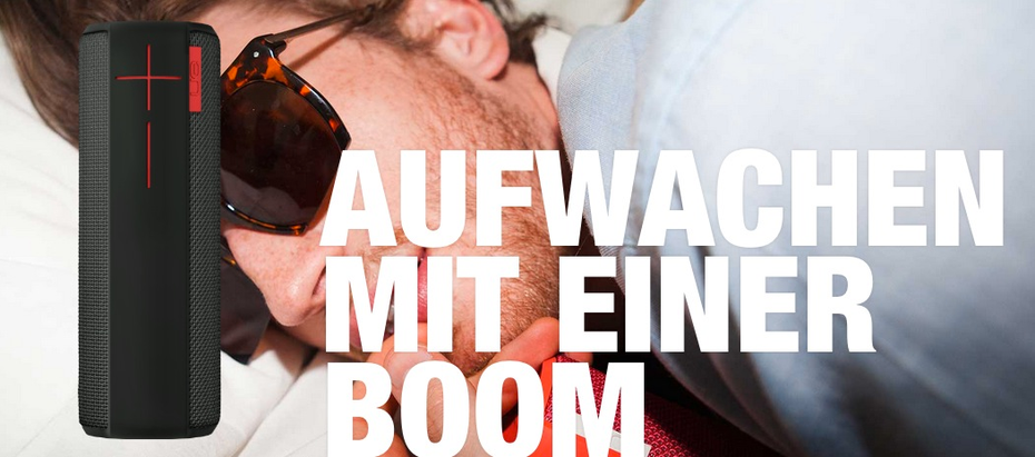 Der Bluetooth-Speaker Boom von Ultimate Ears überzeugt nicht nur mit gutem Sound, sondern auch vielen Funktionen. (Bild: Ultimate Ears).