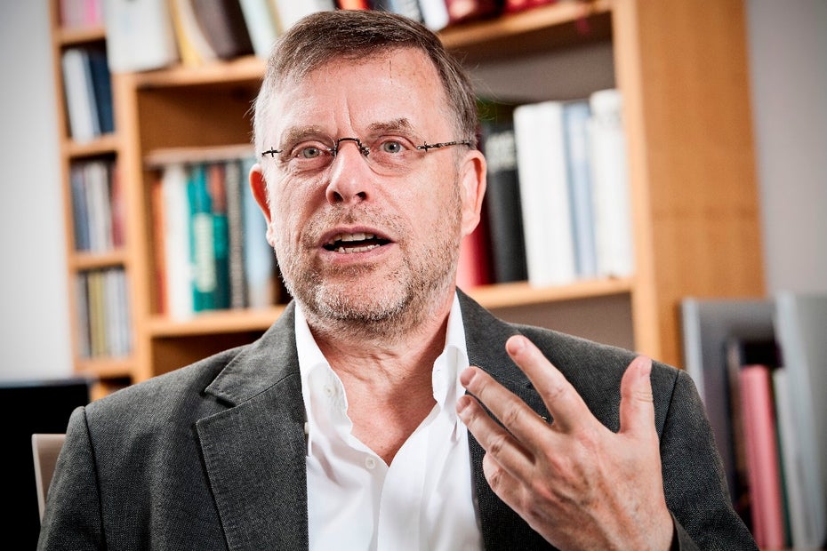 Gunter Dueck bei uns im Interview (Foto: Michael Herdlein)