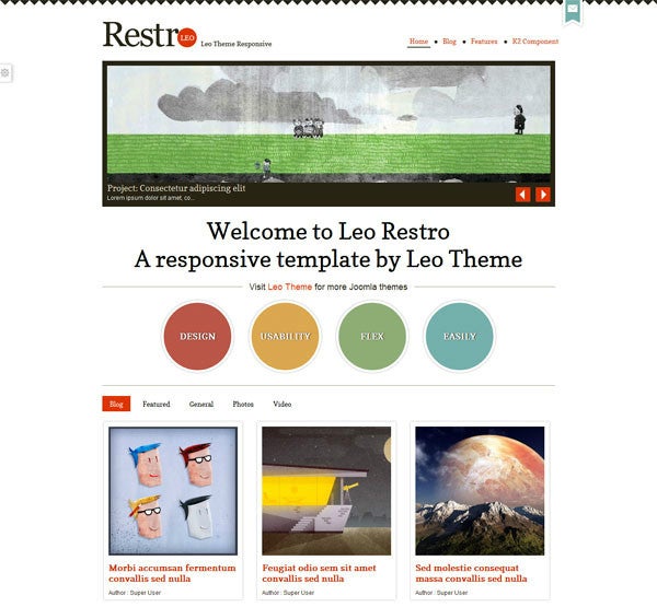 Leo Resto Joomla Template