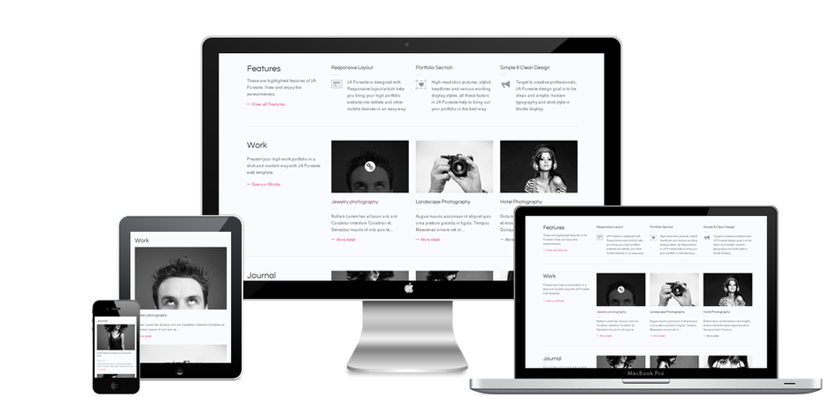 Puresite Joomla Template