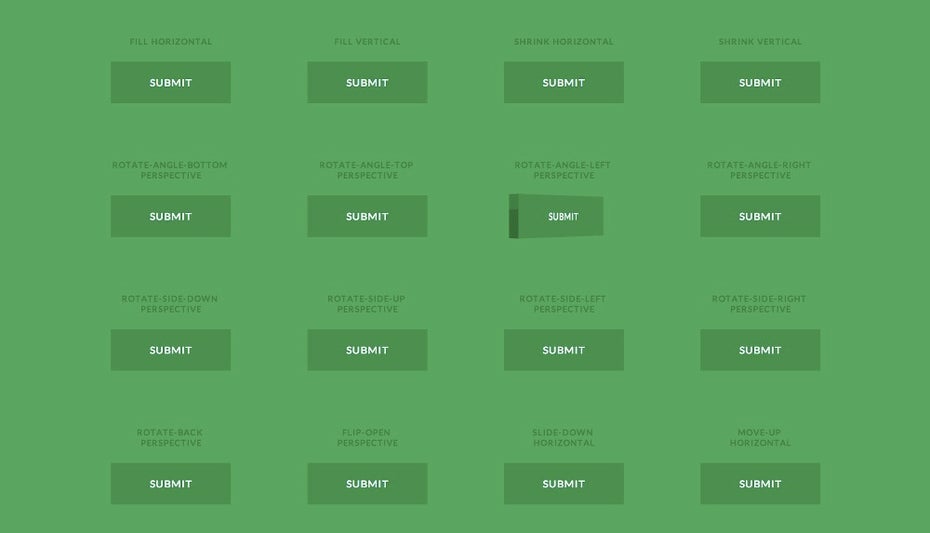 Frontend-Demo: Die 3D-Effekte vermitteln klar die verbleibende Wartezeit und sehen gut aus. (Screenshot: Codrops)