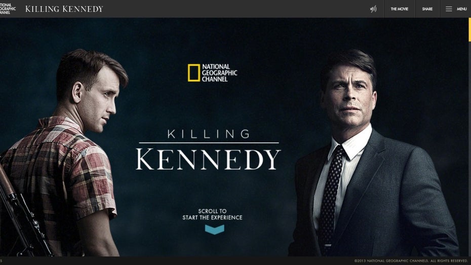 Multimedia-Storytelling. (Screenshot: National Geographic) Multimedia-Storytelling: Diese 25 beeindruckenden Artikel musst du gesehen haben