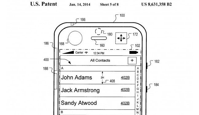 Apple-Patent auf variable Benutzeroberflächen, die sich Bewegungen anpassen.