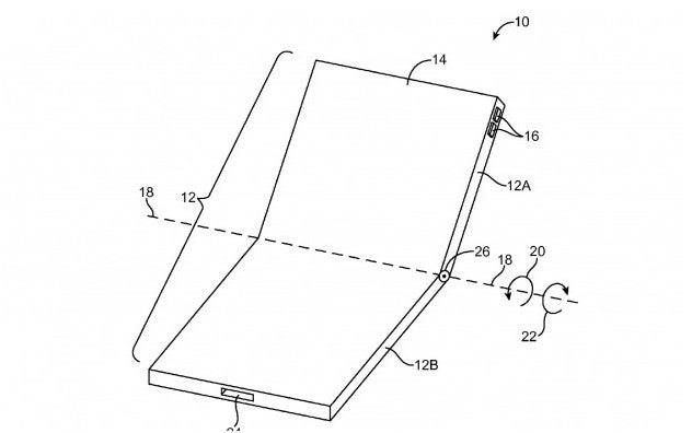 Apple-Patentantrag will faltbares Display, das große Oberflächen ganz klein macht.