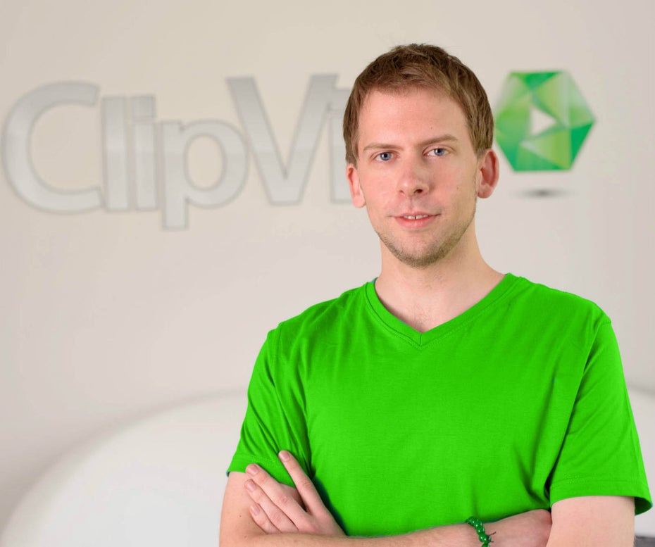 Christian Wedelich von ClipVilla gibt Tipps für ein gelungenes Startup-Video. (Foto: ClipVilla)