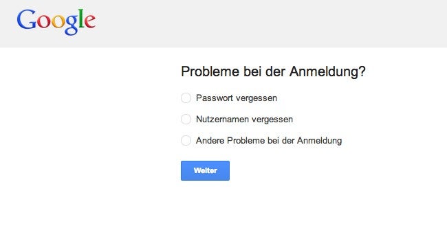 E-Mail-Account gehacked? Ersetze dein altes gegen ein neues Passwort. (Screenshot: Gmail)