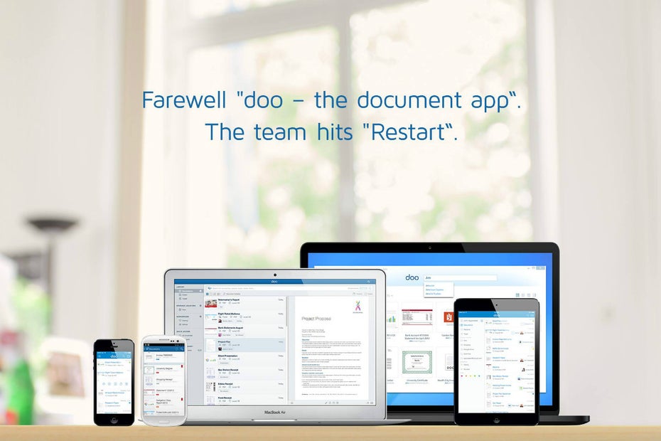 Aus der Traum vom papierlosen Büro: Das Bonner Startup Doo schließt seine Pforten und plant neues mit alten Technologien. (Bild: doo)