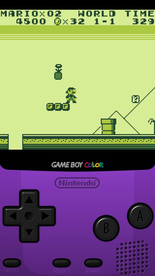 Auf dem iPhone spielbar: Gameboy-Klassiker Super Mario Land. (Screenshot: t3n)