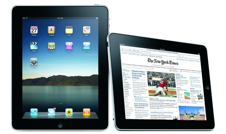 Egal bei welchem Apple-Produkt: Auch beim iPad 2 war es schon 9:41 Uhr auf den Produktbildern. (Quelle: Apple)