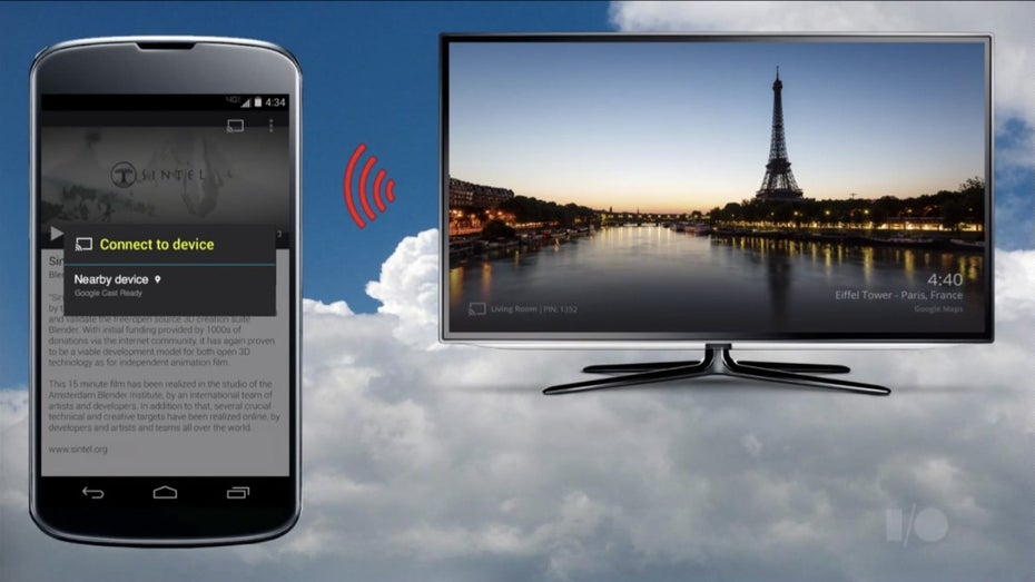 Chromecast: Android-Bildschirminhalte spiegeln und ohne WLAN verbinden