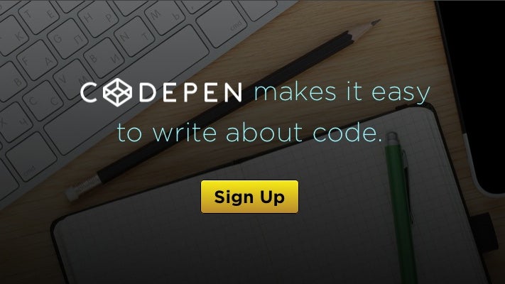 CodePen stellt schlankes Blog-System für Entwickler zur Verfügung