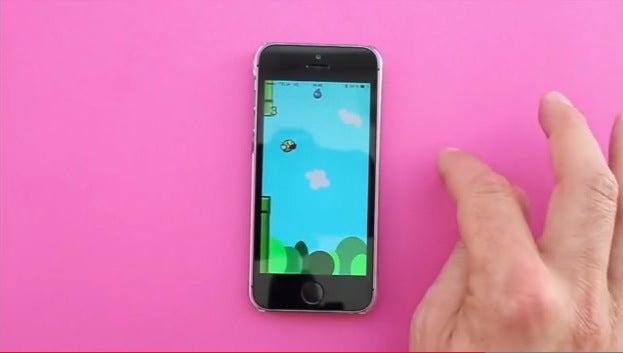 fuffr-Demo anhanf eines Flappy-Bird-Klons. (Screenshot: fuffr.com)