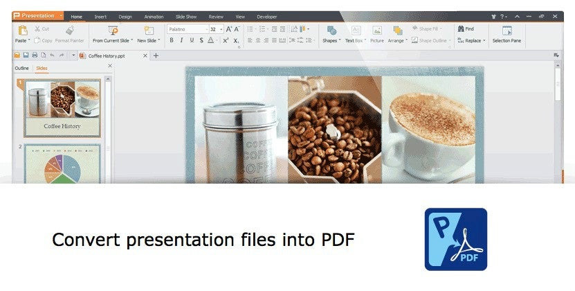Presentation Free 2013 ist PowerPoint sehr ähnlich, allerdings kostenlos. (Bild: Kingsoft)