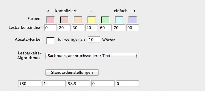 Papyrus Autor 7: Die Textverarbeitung misst, wie  gut ein Text lesbar ist. (Screenshot: t3n / Papyrus Autor)