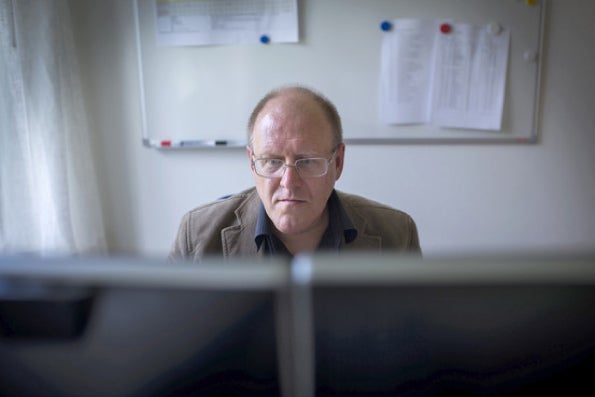 Sverker Johansson zeichnet für 2,7 Millionen Wikipedia-Artikel verantwortlich. (Foto: Ellen Emmerentze Jervell/The Wall Street Journal)