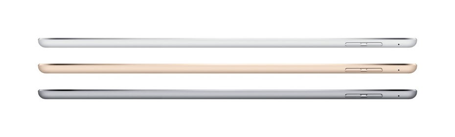 Das iPad Air 2 streitet sich mit 6,1 Millimetern Dicke um den Titel „dünnstes Tablet der Welt“. (Quelle: Apple)