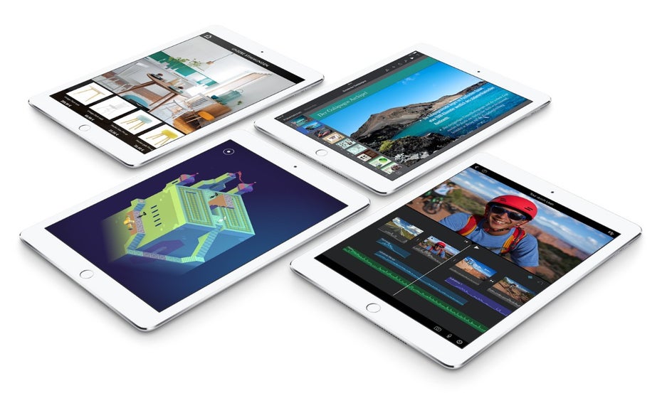 Das neue iPad Air 2 kommt jetzt mit Touch ID und besserer Kamera daher. (Quelle: Apple)