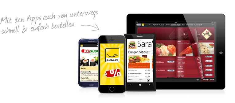 Lieferdienst Apps